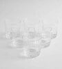 America 370ml Transparent Glass (Set of 6) Whiskey Glasses