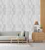 American Silver Design Subtle Elegance Modern Style Wallpaper