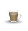 Americano Line 270 ml Coffee Mug Set of 4 from Brazil | Unique & Elegant Glassware for Milkshake, Coffee, Iced Tea | Perfect for Home, Cafes & Restaurants | Dishwasher Safe