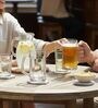 Americano Line 340 ml Beer Mug Set of 12 from Brazil | Crystal Clear Beer Mug | Ideal for Beer, Cocktails, Mocktails, Cold Drinks & Other Beverages