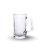 Americano Line 340 ml Beer Mug Set of 4 from Brazil | Crystal Clear Beer Mug | Ideal for Beer, Cocktails, Mocktails, Cold Drinks & Other Beverages