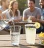 Americano Line 345 ml Water Glass Set of 12from Brazil | Durable & Stylish Glassware for Water, Juice, Cold Drink Tumbler | Perfect for Gifting | Dishwasher Safe