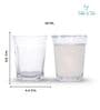 Americano Line 45 ml Shot Glass Set of 12 from Brazil | Used for Espresso Shot, Vodka, Whiskey, Tequila, Espressos, Spirits & Liquor | Perfect for Party, Restaurant, Home | Dishwasher Safe