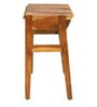 Amery Sheesham Wood Writing Table with Lift Top in Rustic Teak Finish