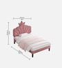 Amethyst Kids Toddler Bed In Purple Colour