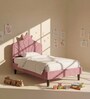 Amethyst Kids Twin Bed In Purple Colour