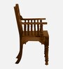 Amherst Sheesham Wood Arm Chair In Provincial Teak Finish