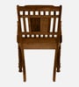Amherst Sheesham Wood Arm Chair In Provincial Teak Finish