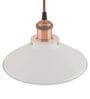 Amherst White Metal Hanging Light
