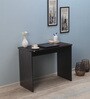 Amica Large Study Table in Dark Brown Finish
