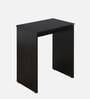 Amica Small Writing Table in Dark Brown Finish
