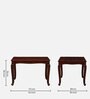 Amiens Sheesham Wood 4 Seater Dining Set In Honey Oak Finish