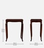Amiens Sheesham Wood Bar Table Set In Honey Oak Finish With 2 Chairs