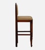 Amiens Sheesham Wood Bar Table Set In Honey Oak Finish With 2 Chairs