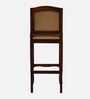 Amiens Sheesham Wood Bar Table Set In Honey Oak Finish With 2 Chairs