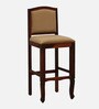Amiens Sheesham Wood Bar Table Set In Honey Oak Finish With 2 Chairs