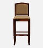 Amiens Sheesham Wood Bar Table Set In Honey Oak Finish With 2 Chairs
