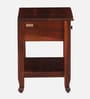 Amiens Sheesham Wood Bedside Table In Honey Oak Finish