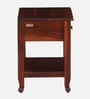 Amiens Sheesham Wood Bedside Table In Honey Oak Finish