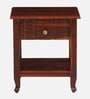 Amiens Sheesham Wood Bedside Table In Honey Oak Finish
