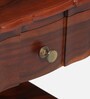 Amiens Sheesham Wood Bedside Table In Honey Oak Finish