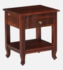 Amiens Sheesham Wood Bedside Table In Honey Oak Finish