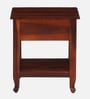 Amiens Sheesham Wood Bedside Table In Honey Oak Finish