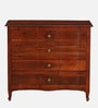 Amiens Sheesham Wood Chest Of Drawers In Honey Oak Finish