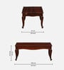 Amiens Sheesham Wood Coffee Table In Honey Oak Finish