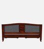 Amiens Sheesham Wood King Size Bed In Honey Oak Finish With Drawer Storage