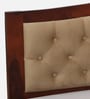 Amiens Sheesham Wood Queen Size Bed In Honey Oak Finish With Drawer Storage