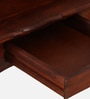 Amiens Sheesham Wood Study Table In Honey Oak Finish With Drawers