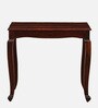 Amiens Sheesham Wood Writing Table In Honey Oak Finish