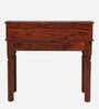 Amigo Sheesham Wood Writing Table in Scratch Resistant Honey Oak Finish