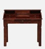 Amigo Sheesham Wood Writing Table in Scratch Resistant Honey Oak Finish