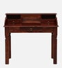 Amigo Sheesham Wood Writing Table in Scratch Resistant Honey Oak Finish