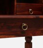 Amigo Sheesham Wood Writing Table in Scratch Resistant Honey Oak Finish