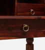 Amigo Sheesham Wood Writing Table in Scratch Resistant Honey Oak Finish