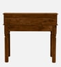Amigo Sheesham Wood Writing Table in Scratch Resistant Provincial Teak Finish