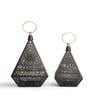 Black Amira Lanterns Set