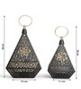Black Amira Lanterns Set