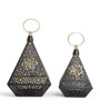 Black Amira Lanterns Set