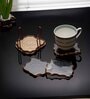 Amoeba Gleam Glass Coaster (Set Of 4)