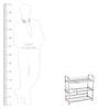 Stainless Steel 20 x 9 Inches Kitchen Racks