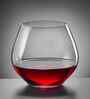 Amoroso Set of 2 Stemless Crystal Lead Free Glass 440ml Wine Glasses