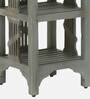 Amory Sheesham Wood End Table In Rustic Grey Finish