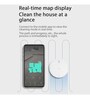 Amour V7s Smart Robotic Vacuum Cleaner with Alexa and Google home compatibility in White Colour