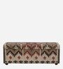 Amravan Linen Trunk in Provincial Teak Finish