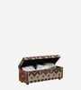 Amravan Linen Trunk in Provincial Teak Finish