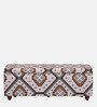 Amravan Sheesham Wood Linen Trunk in Honey Oak Finish